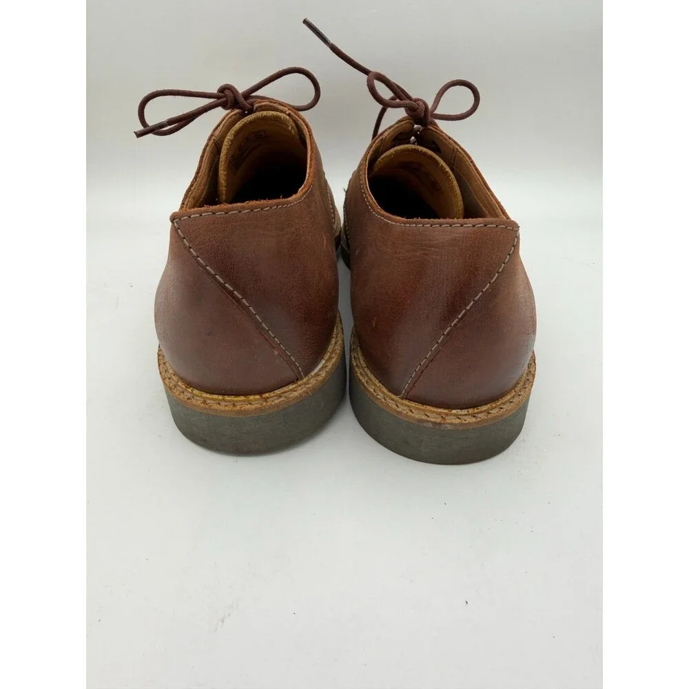 Clarks Artisan Brown Leather Derby Oxford Shoes Men's US 9.5 EU 42.5 Lace Up